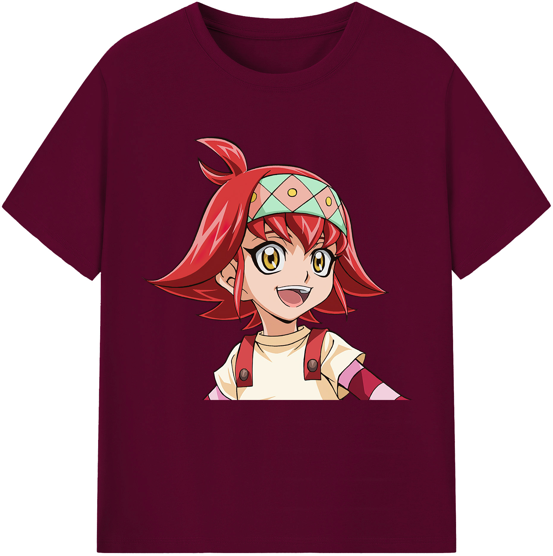 （画像用） 遊☆戯☆王 Yu-Gi-Oh! レディースカジュアルプリントTシャツ（綿100％）